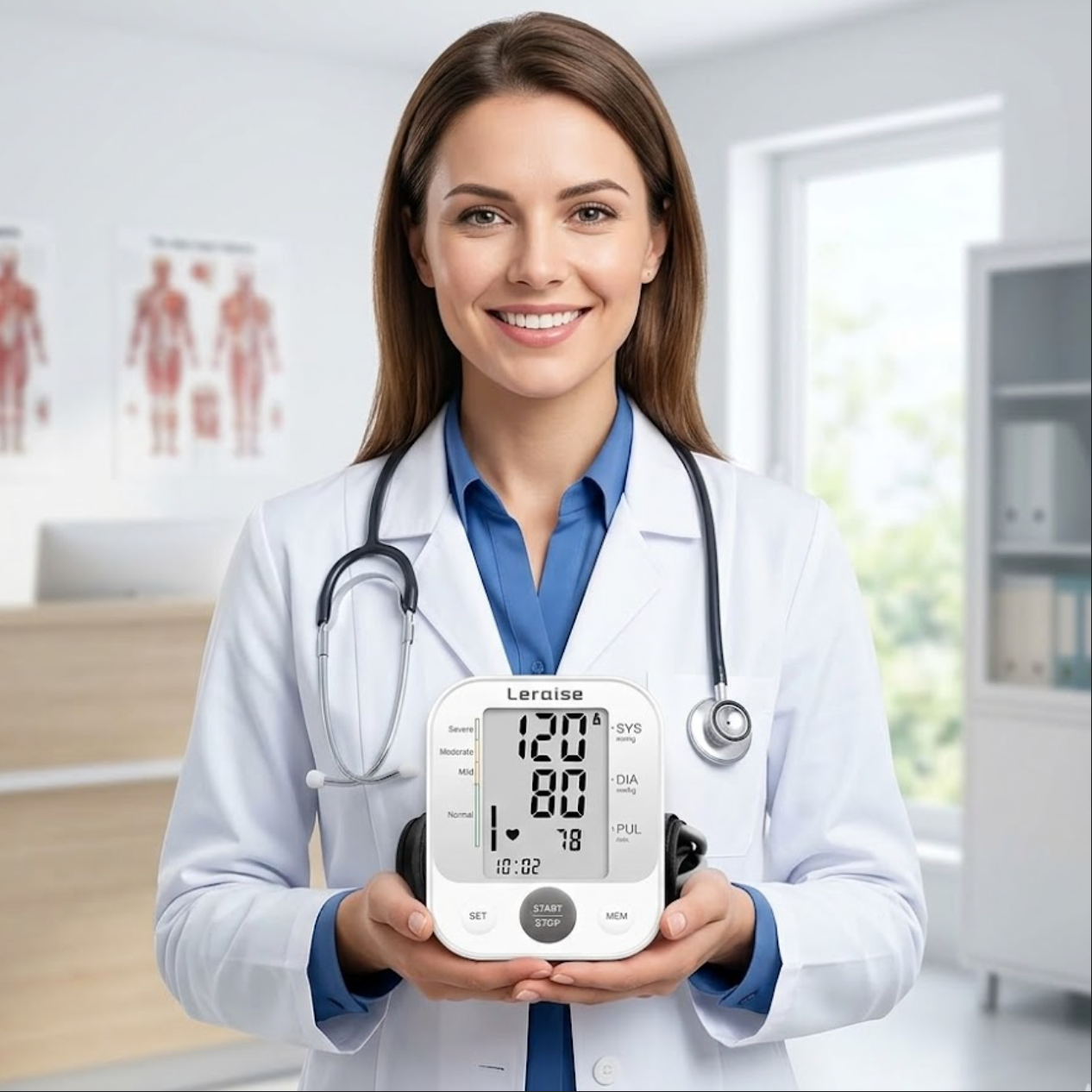 Guide to the Leraise Upper Arm Blood Pressure Monitor