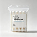 Disposable Medical Cotton Swabs Sterile Wooden Stick Cotton Buds