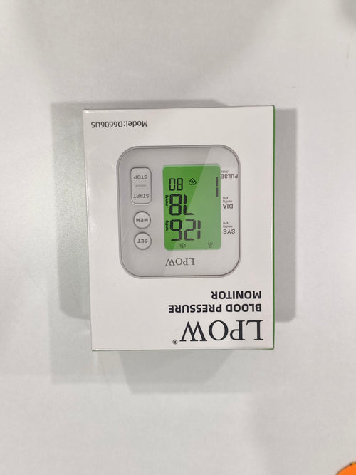 Automatic Arm Blood Pressure Monitor Digital BP Monitor with Large Backlight Display,  Adjustable Cuff, Pulse Rate Monitoring, Home Use Blood Pressure Machine for Elderly